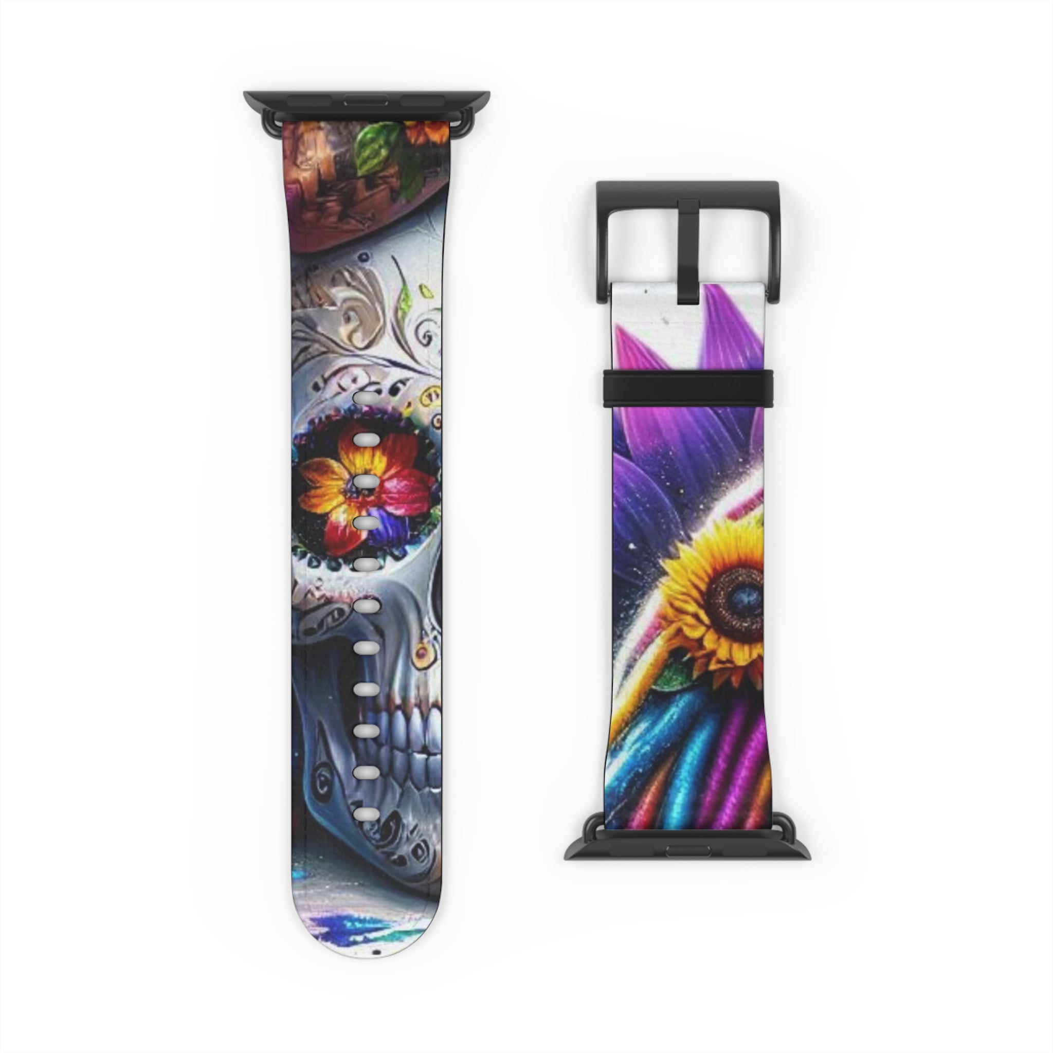 Skull Bloom - Watch Band