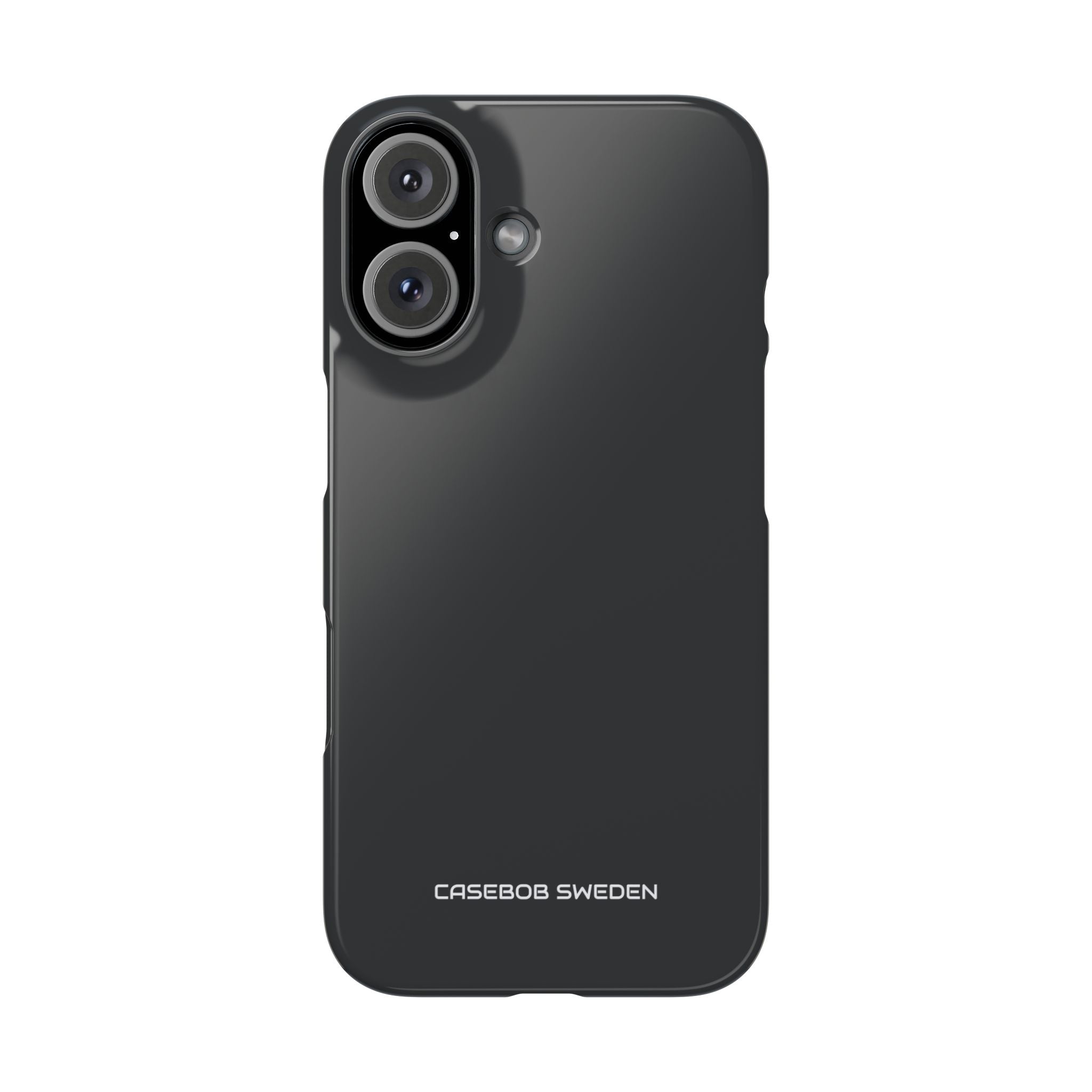 Graphite Black - Slim iPhone 16 Phone Case