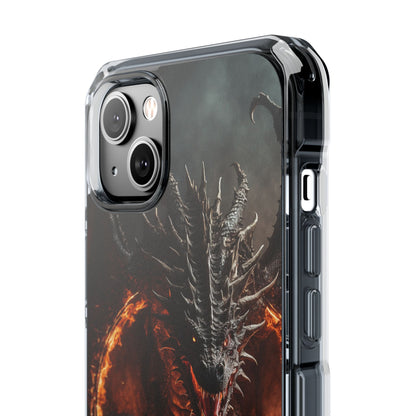 Fiery Dragon Roars iPhone Case - Impact