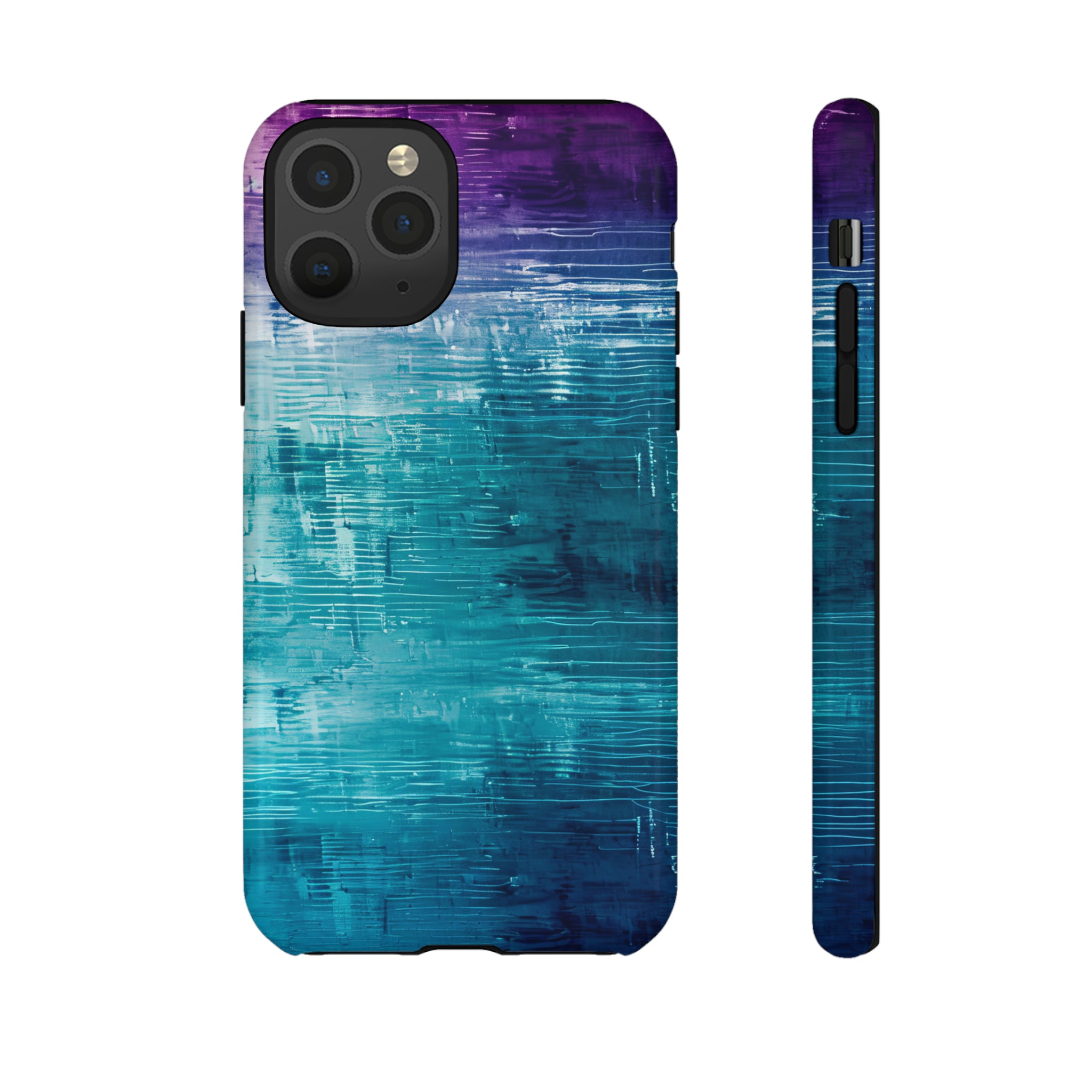 AI Fusion: Metallic Gradient - Protective Phone Case