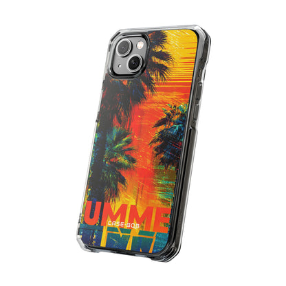 Tropical Sunburst iPhone 14 Plus Case - Impact