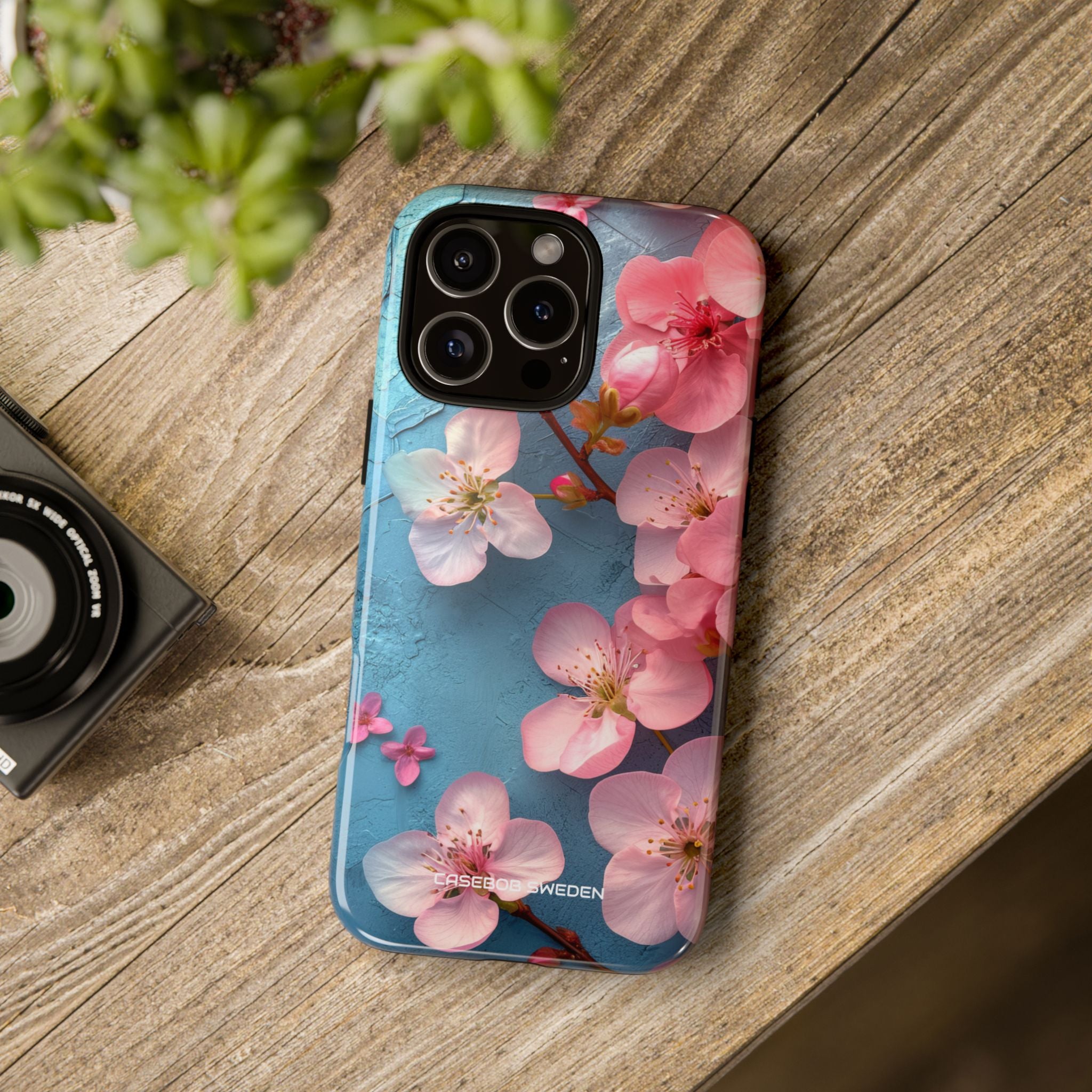 Blossom Serenity Case - Tough iPhone 16 Phone Case