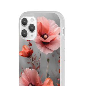 Coral Elegance | Flexible Phone Case for iPhone