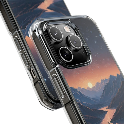 Mountains Embrace Light iPhone Case - Impact