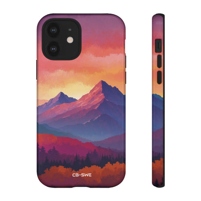 Mountain Peaks Rise - iPhone Case