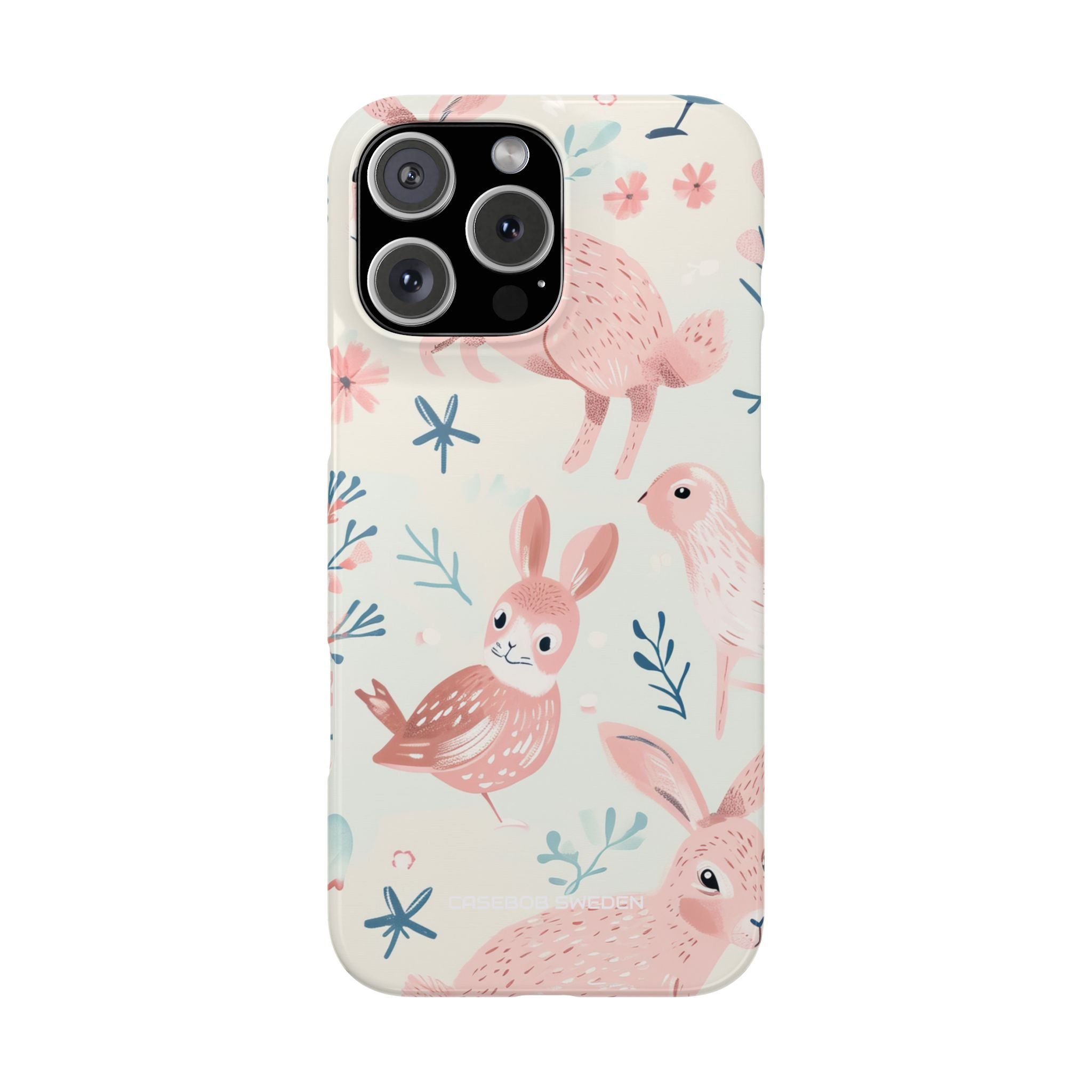 Pastel Whimsical Nature - Slim iPhone 16 Phone Case