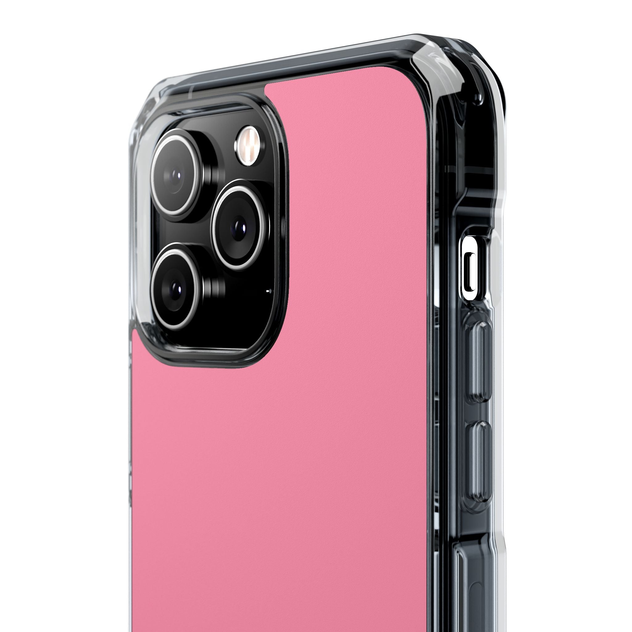 Flamingo Pink - Clear Impact Case for iPhone