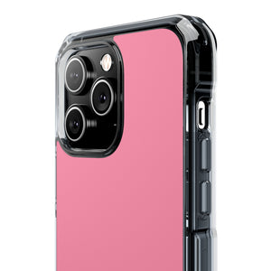 Flamingo Pink | Phone Case for iPhone (Clear Impact Case - Magnetic)