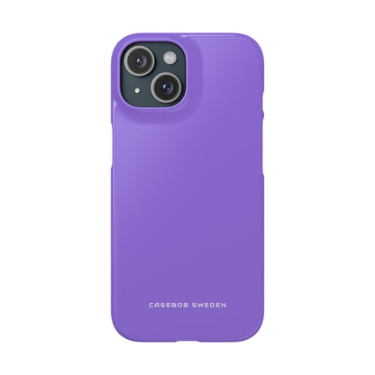 Medium Purple iPhone 15 - Slim Phone Case