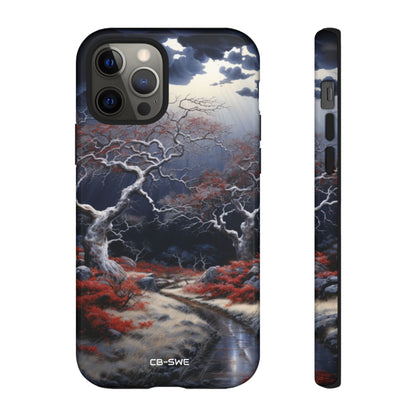 Sunlit Gnarled Forest - iPhone Case