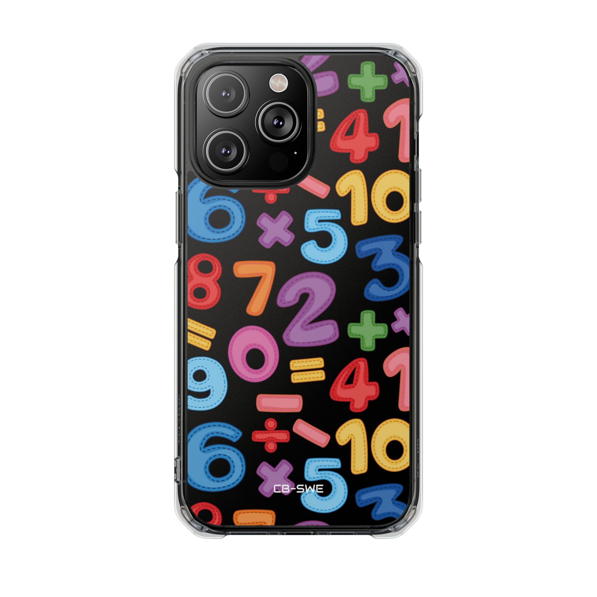 Math Symbols Play iPhone Case - Impact