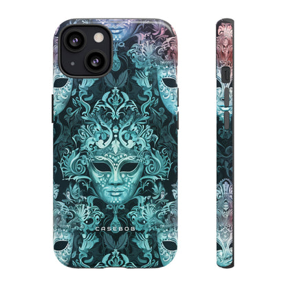 Venetian Mask Pastel Elegance - Protective Phone Case