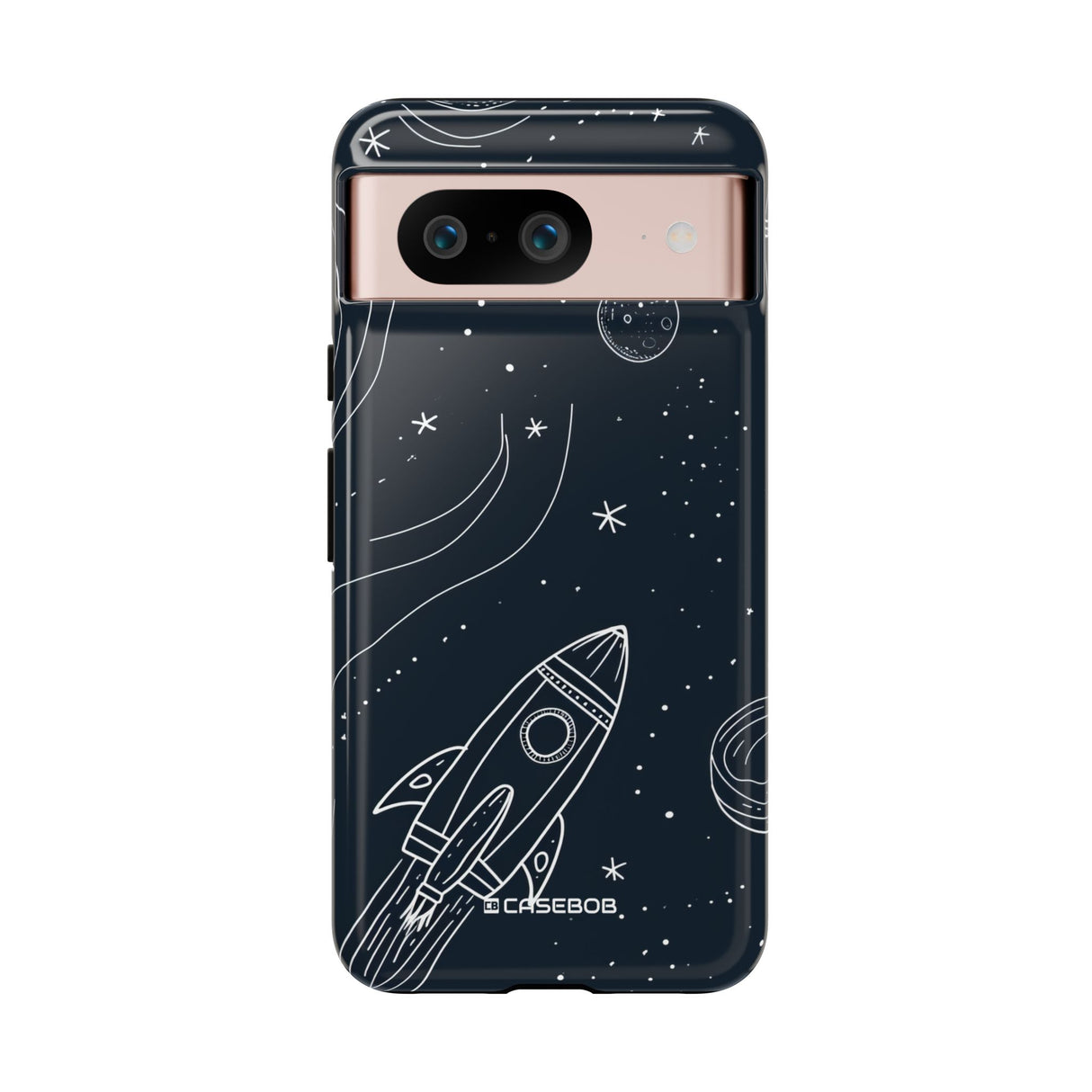 Cosmic Doodle Adventure | Protective Phone Case for Google Pixel