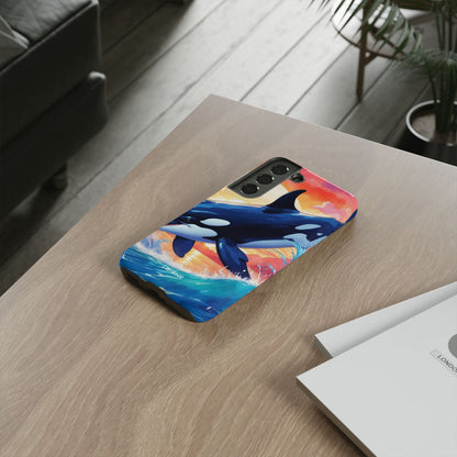 Orca Leaps Joyfully - Samsung Case