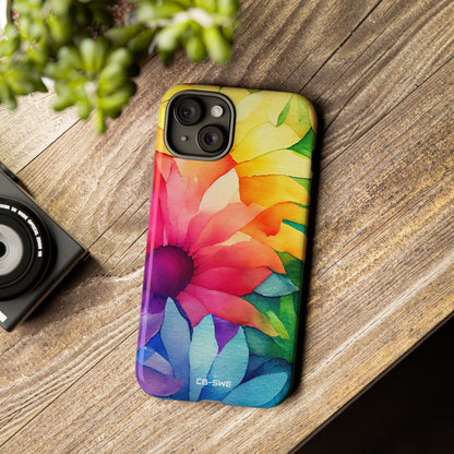 Vibrant Floral Symphony - iPhone Case