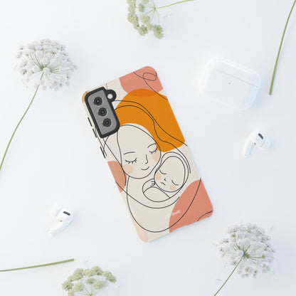 Mother Embraces Child - Samsung Case