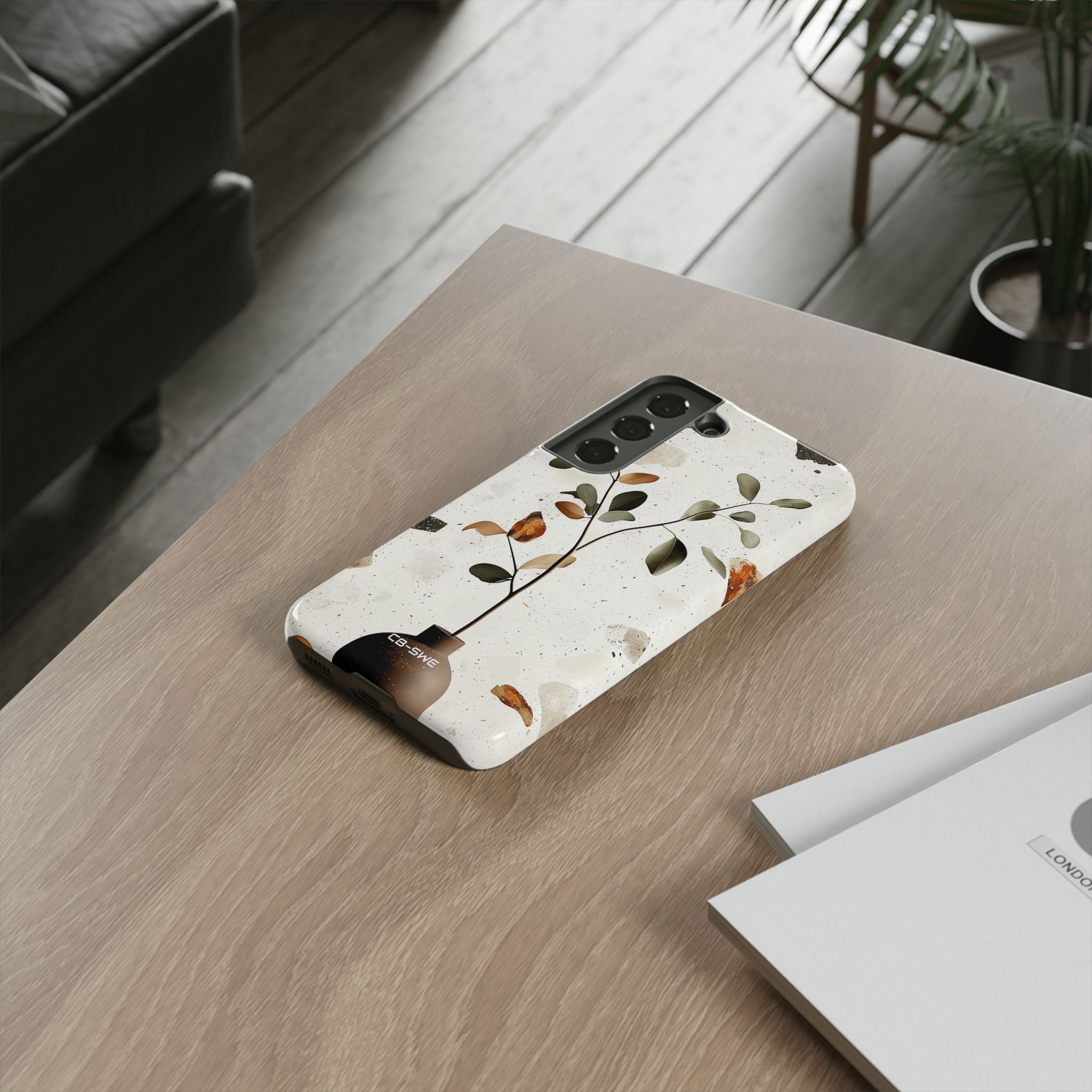 Vase Holds Leaves - Samsung Case