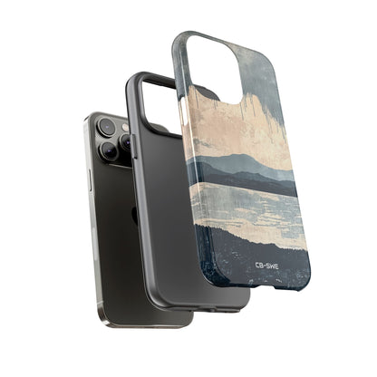 Water Mirrors Mountains - iPhone Case