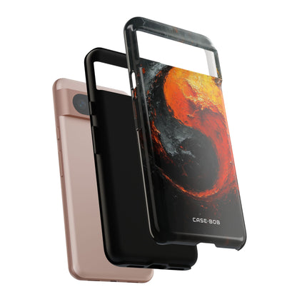 Molten Yin-Yang Google Pixel 8 Case - Tough