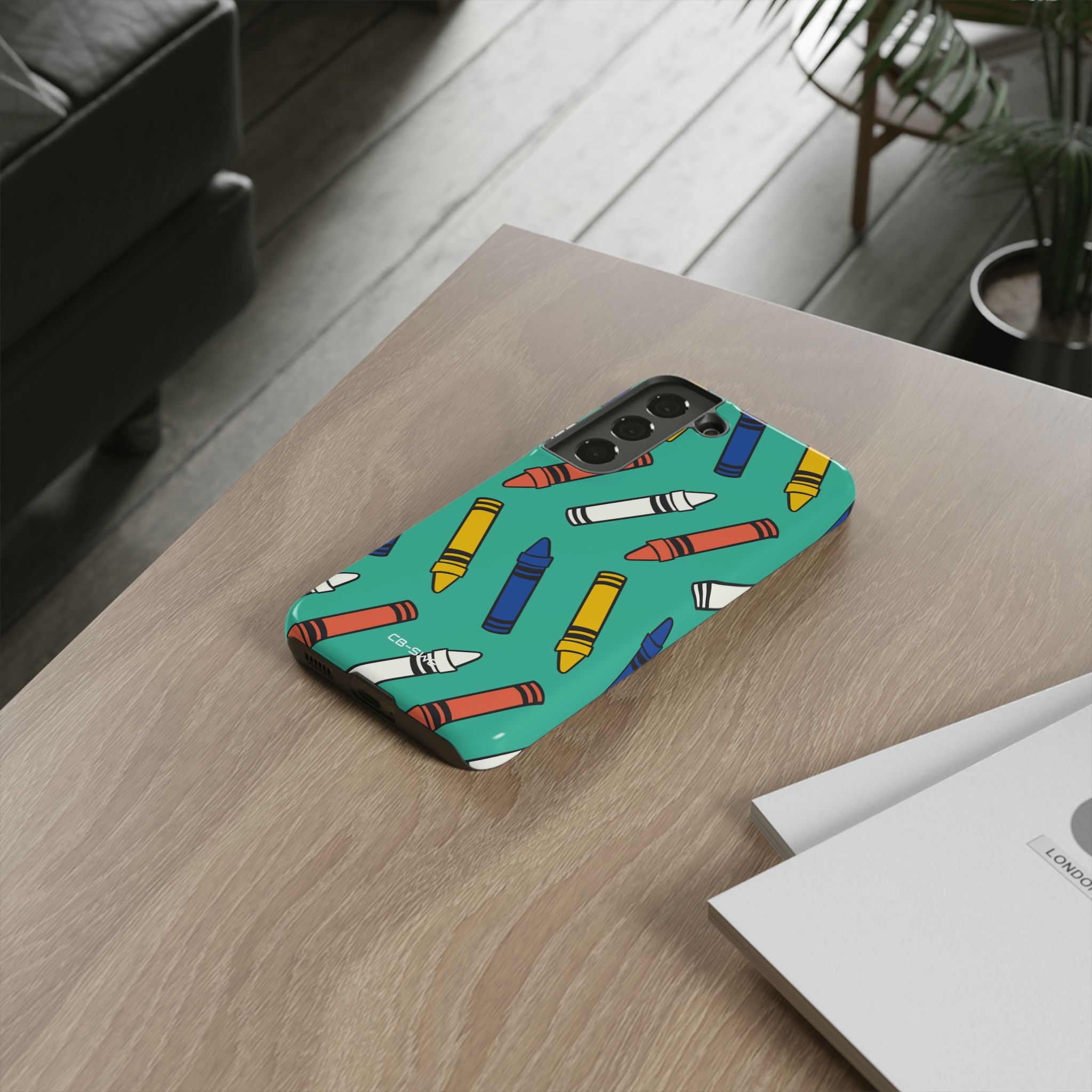 Crayons Dance Playfully - Samsung Case