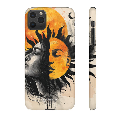 Sunlit Duality | Slim Phone Case for iPhone