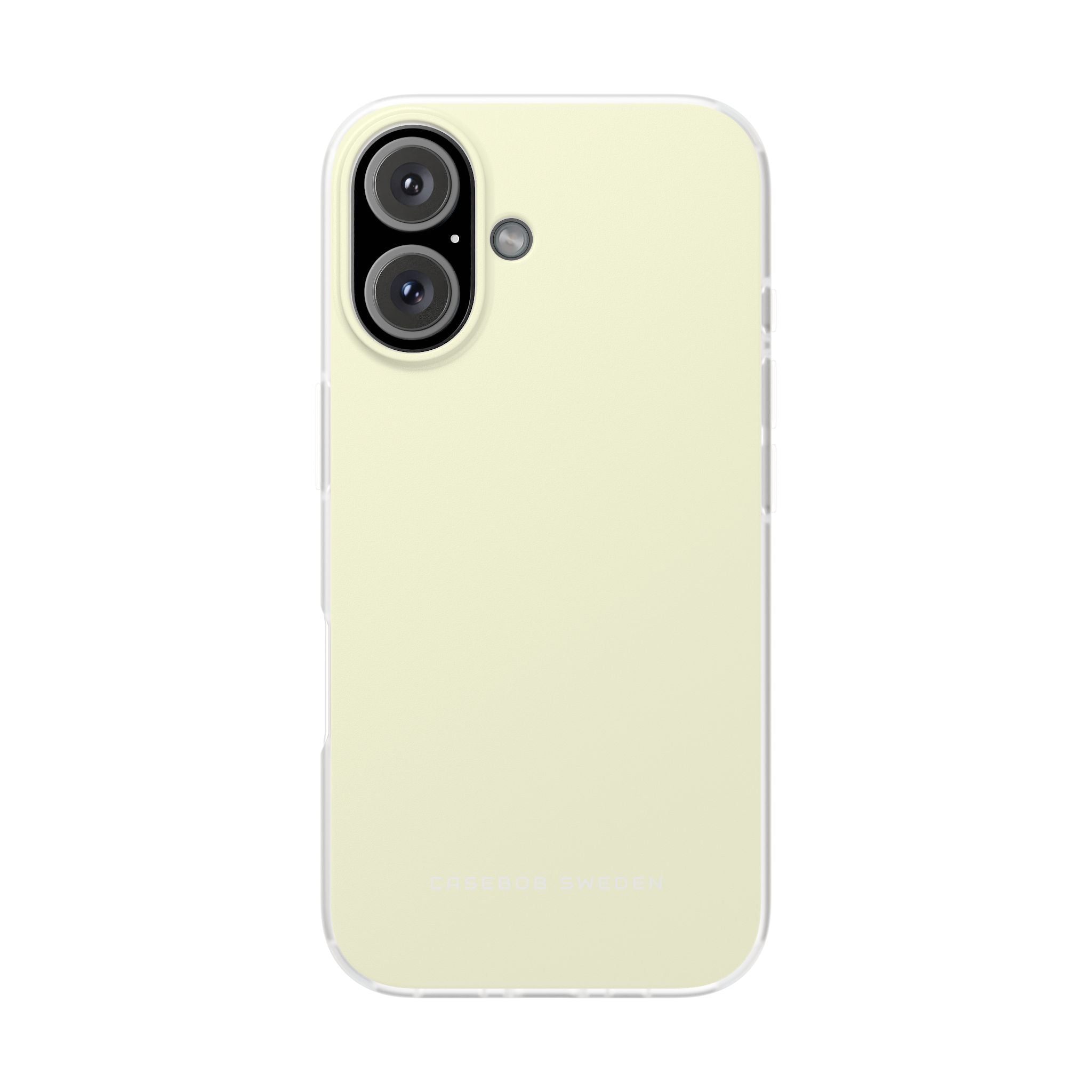 Light Yellow iPhone 16 - Flexi Phone Case