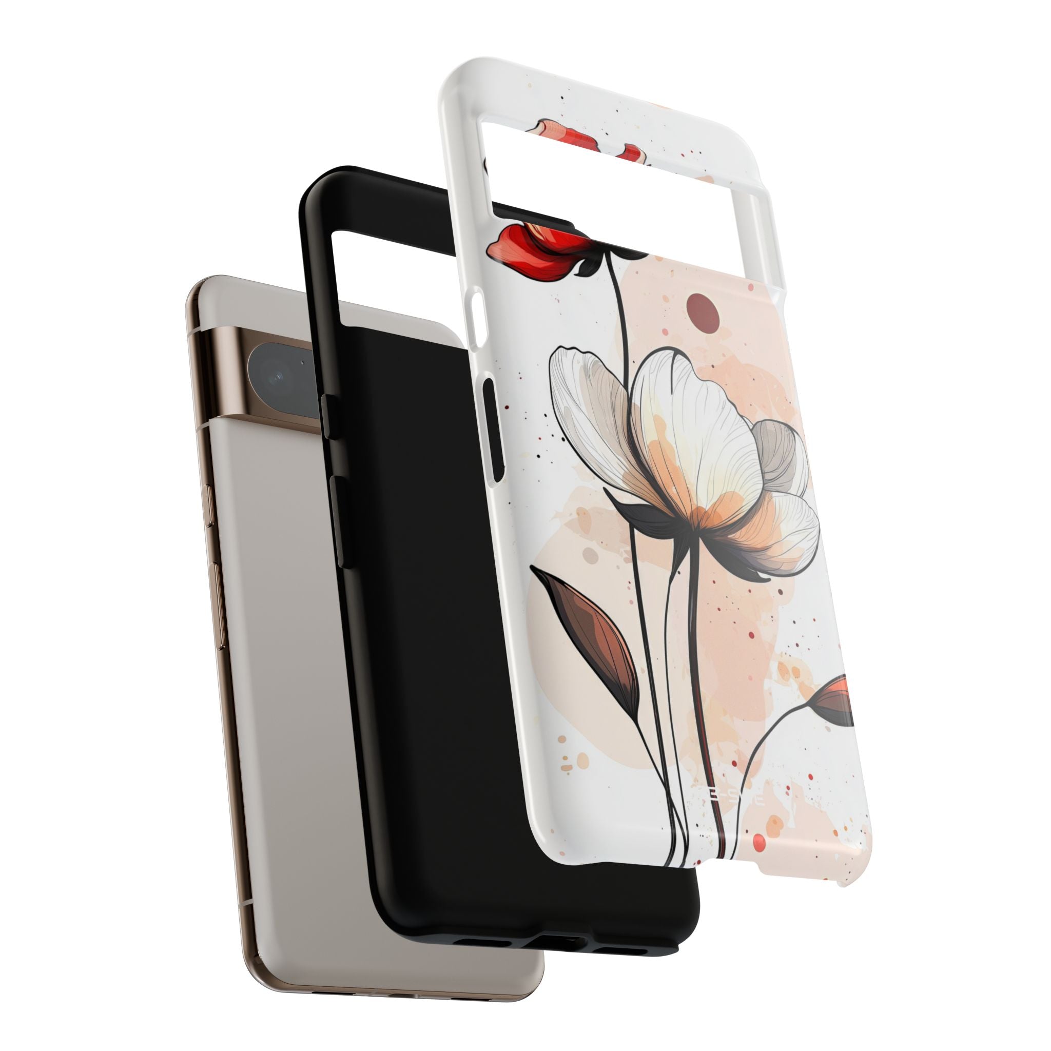Vibrant Floral Elegance - Google Pixel Case