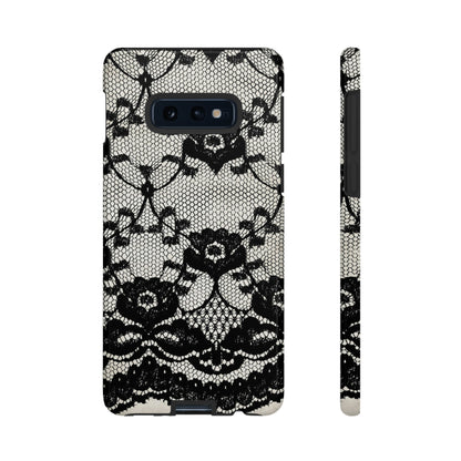 Lilrunge Gothic Flower - Protective Phone Case