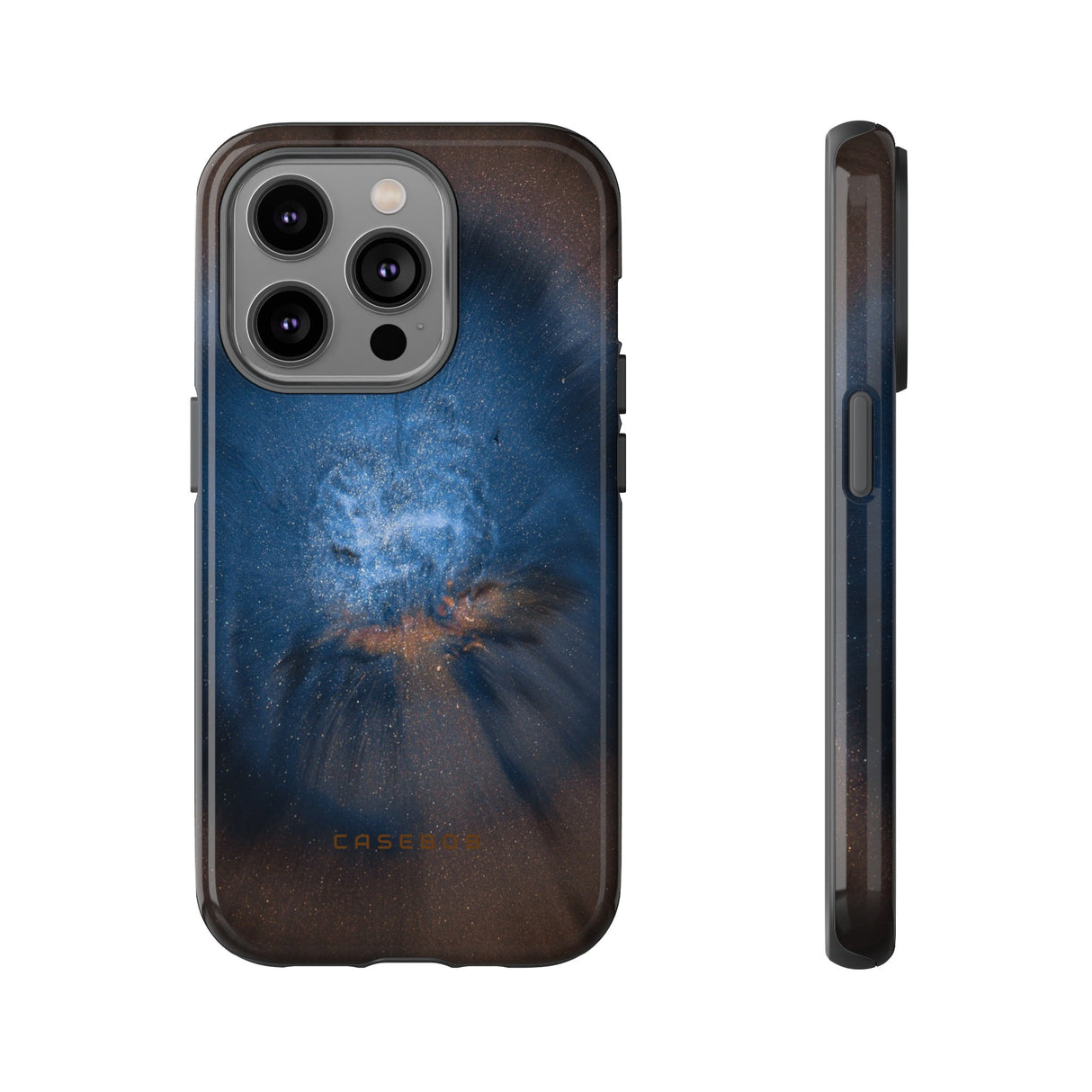 Blue Space Ink Art - Protective Phone Case