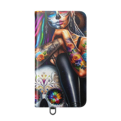 Skull Bloom - Samsung S24 Plus Case - Wallet