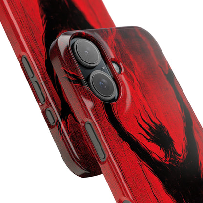 Crimson Despair iPhone 16 - Slim Phone Case