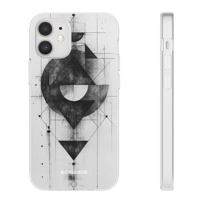 Monochrome Geometry | Flexible Phone Case for iPhone