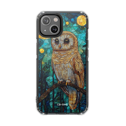 Celestial Owl Gaze iPhone Case - Impact