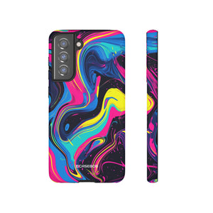 Pantone Neon Patterns | Phone Case for Samsung (Protective Case)