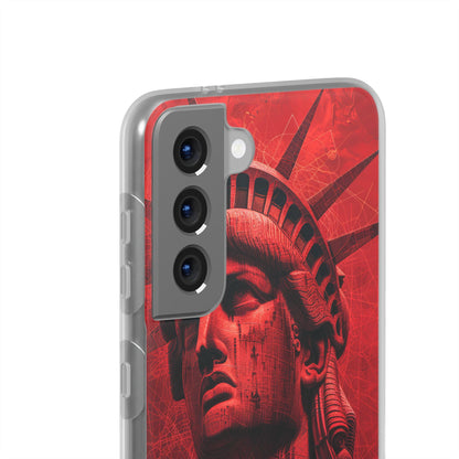 Zen Red Liberty Vision Samsung S21 - Flexi Phone Case