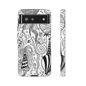 Whimsical Festivity | Protective Phone Case for Google Pixel