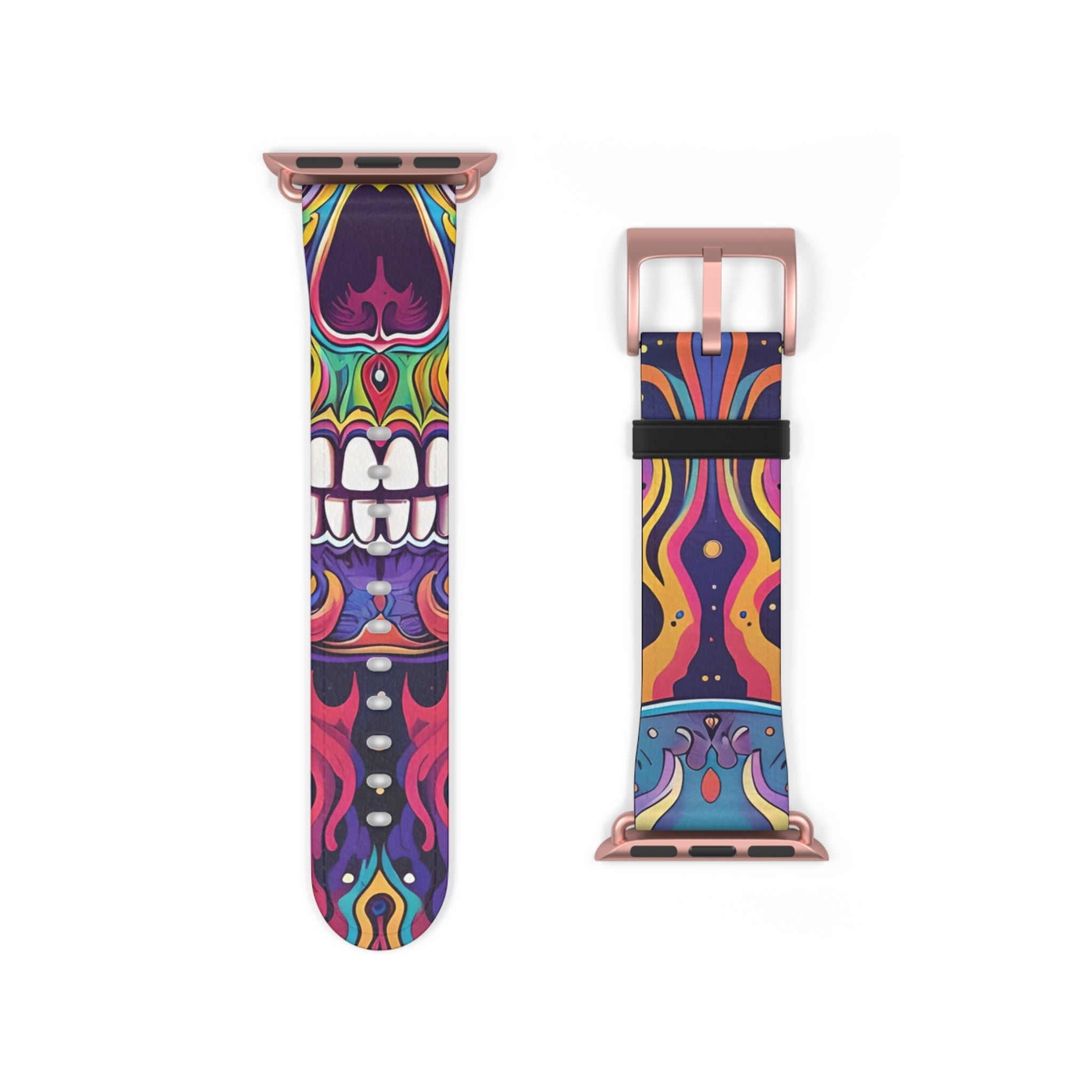 Psychedelic Skull - Watch Band