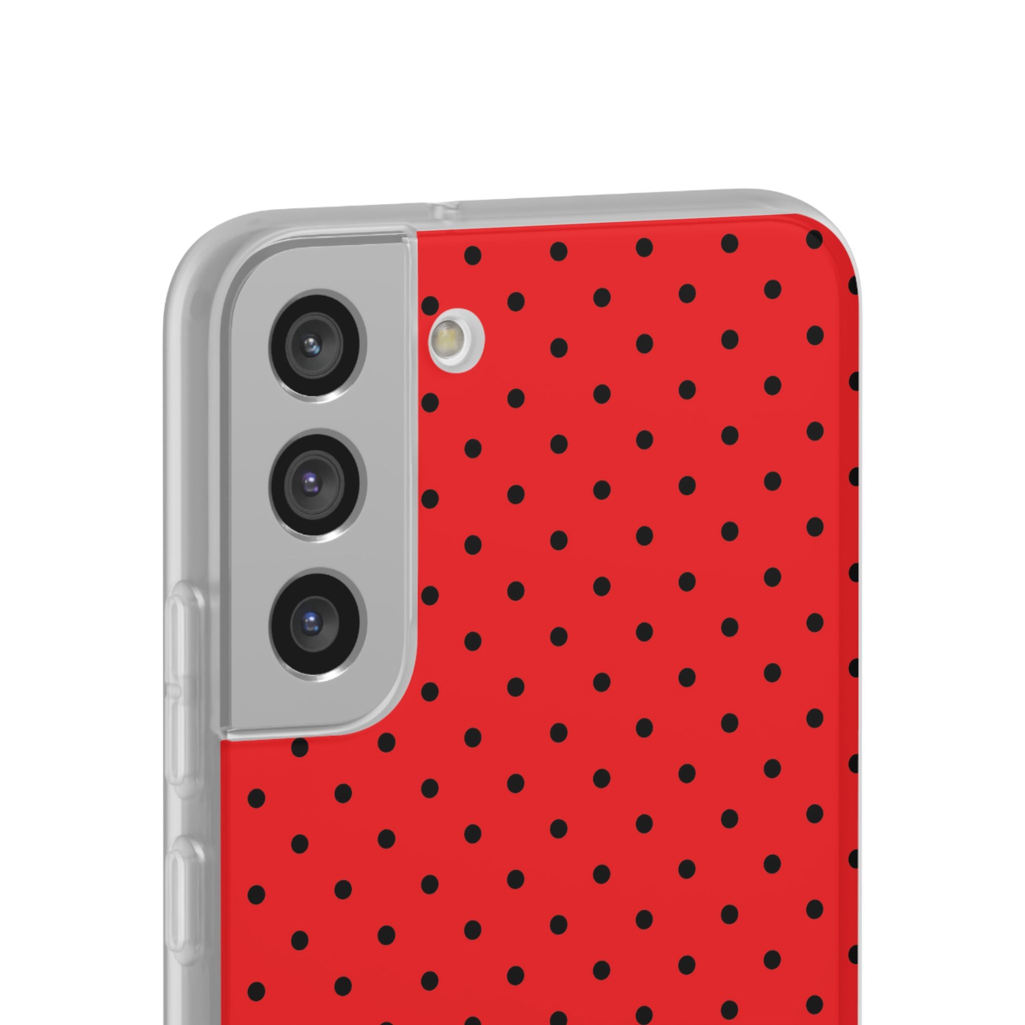 Crimson Dot Matrix Samsung S22 Plus Case - Soft