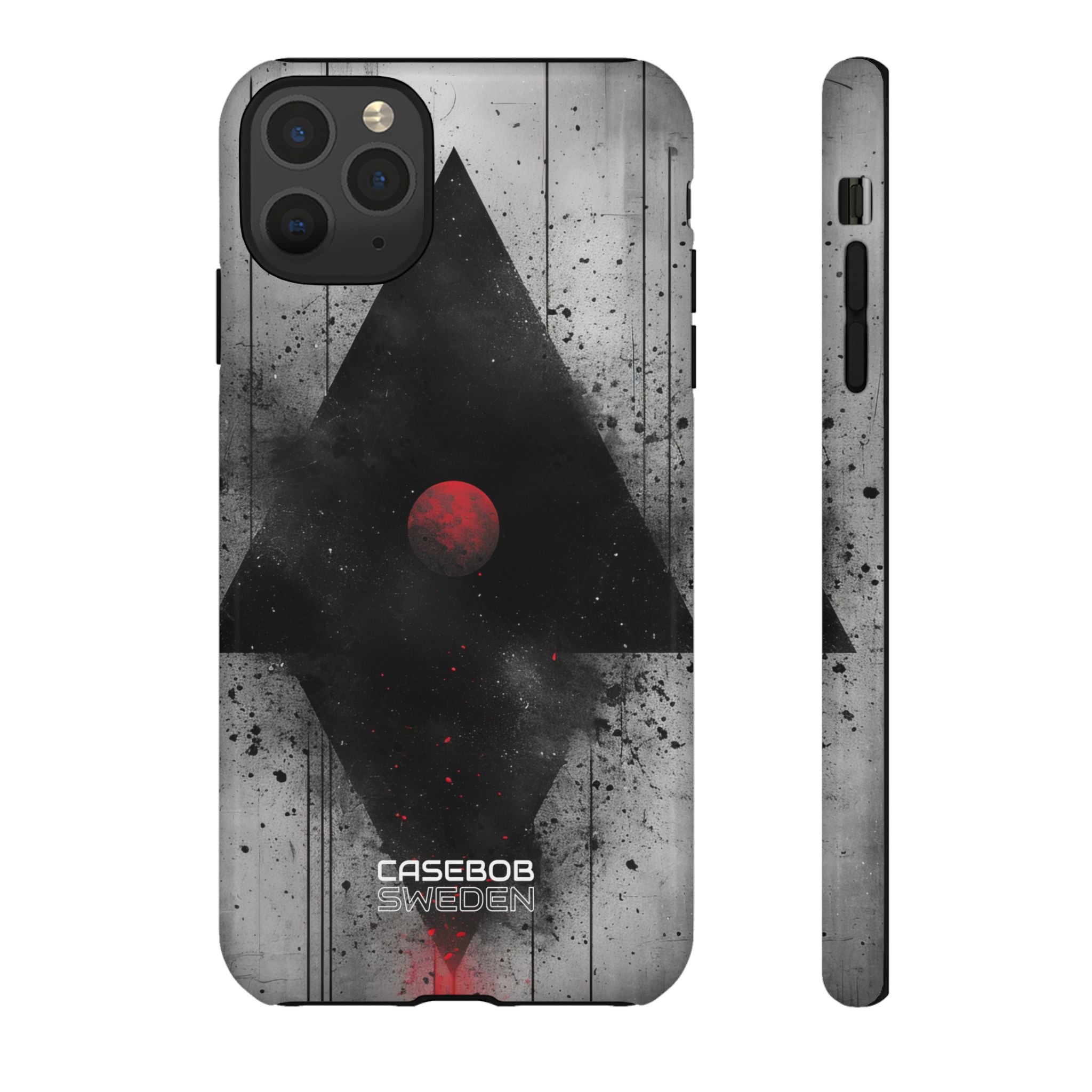 Crimson Core Geometry iPhone 11 - Tough