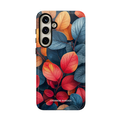 Vibrant Nature Leaves - Tough Samsung S24 Phone Case