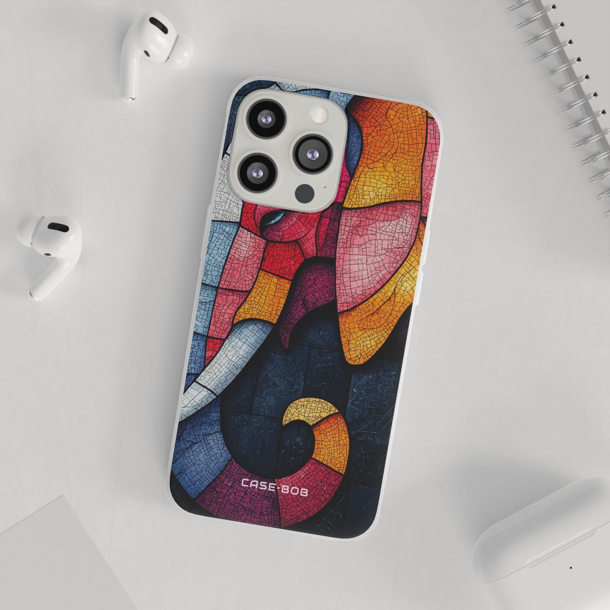 Elephant Mosaic iPhone 13 Pro - Soft