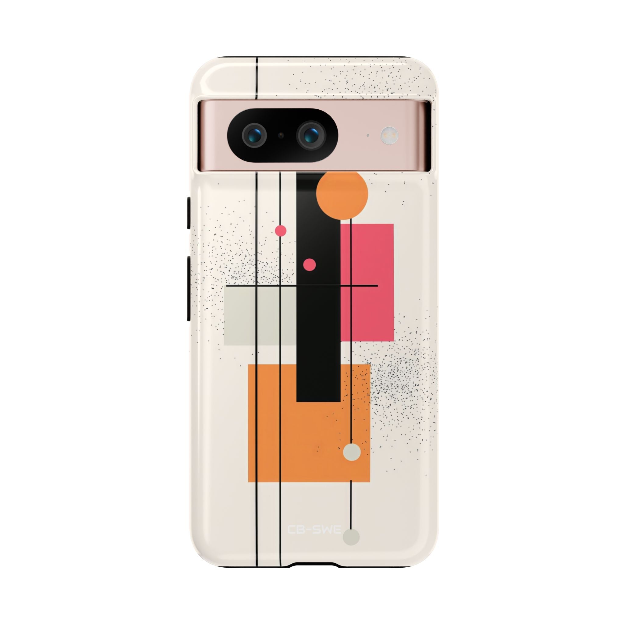 Shapes Dance Playfully - Google Pixel Case