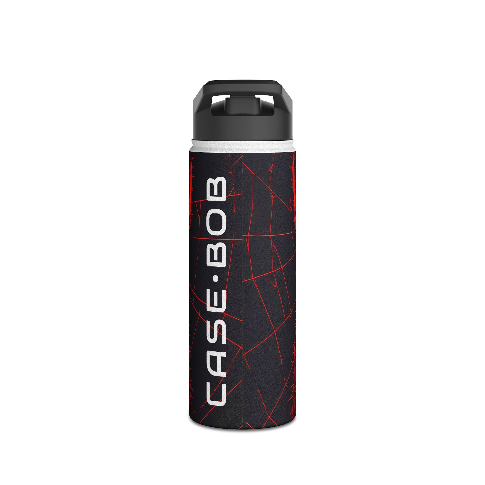 Crimson Spiderweb - Stainless Steel Water Bottle