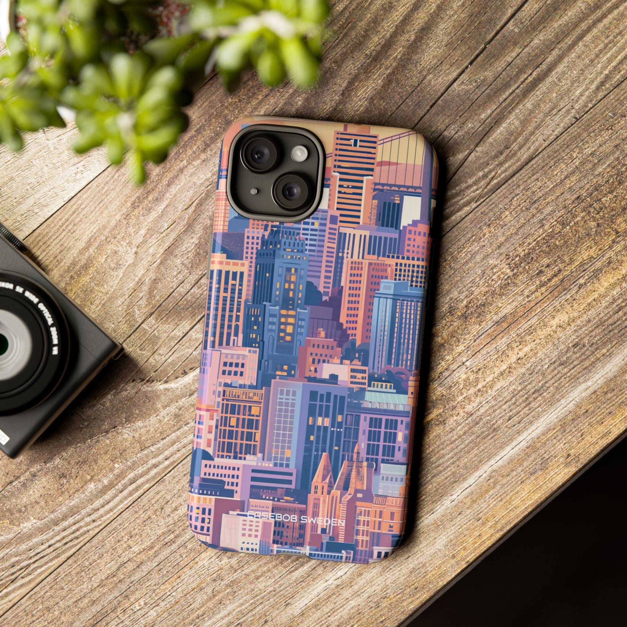 Urban Energy - Tough iPhone 15 Phone Case