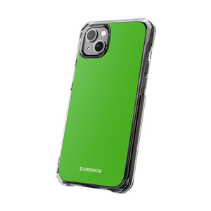 Kelly Green | Phone Case for iPhone (Clear Impact Case - Magnetic)