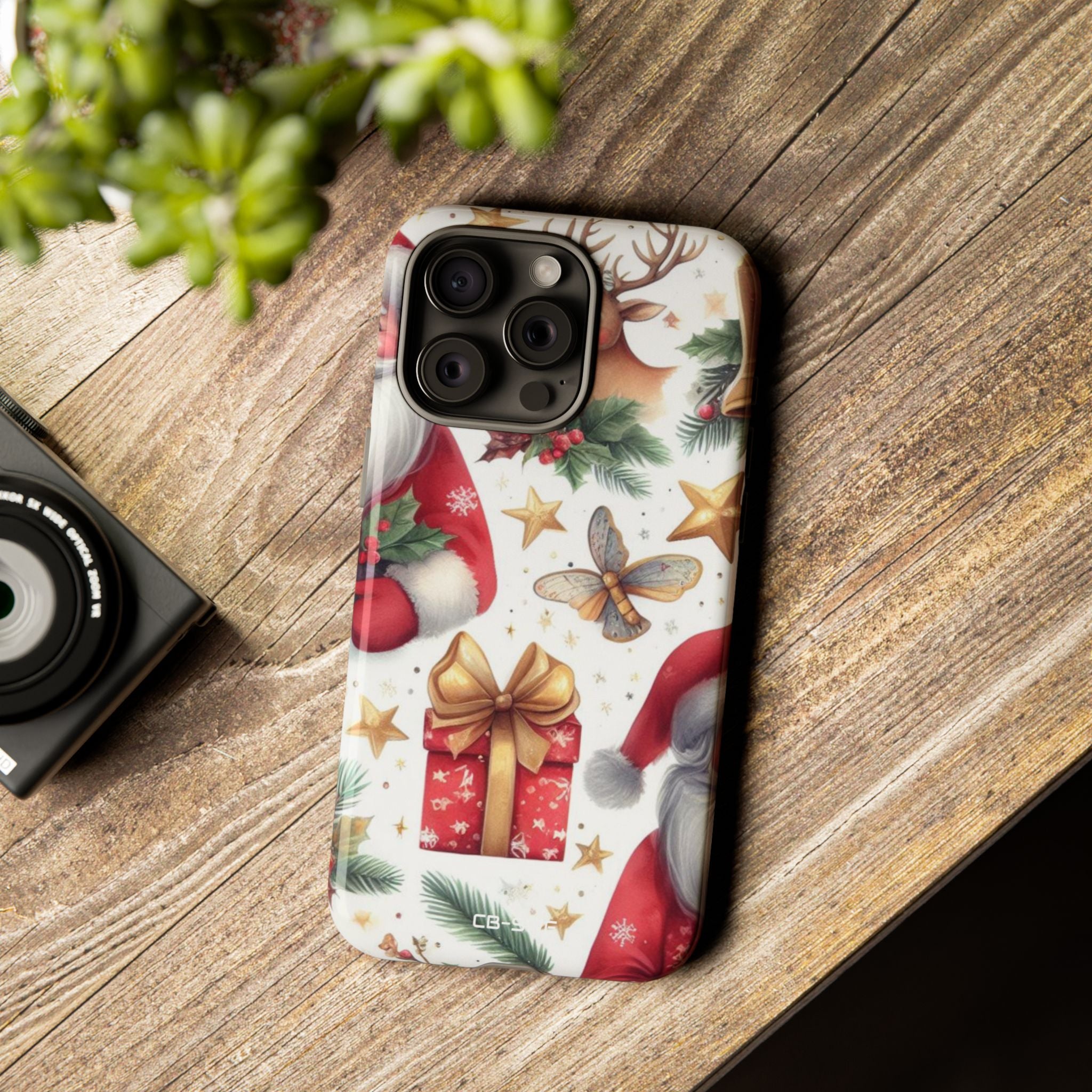 Joyful Santa Delivers - iPhone Case
