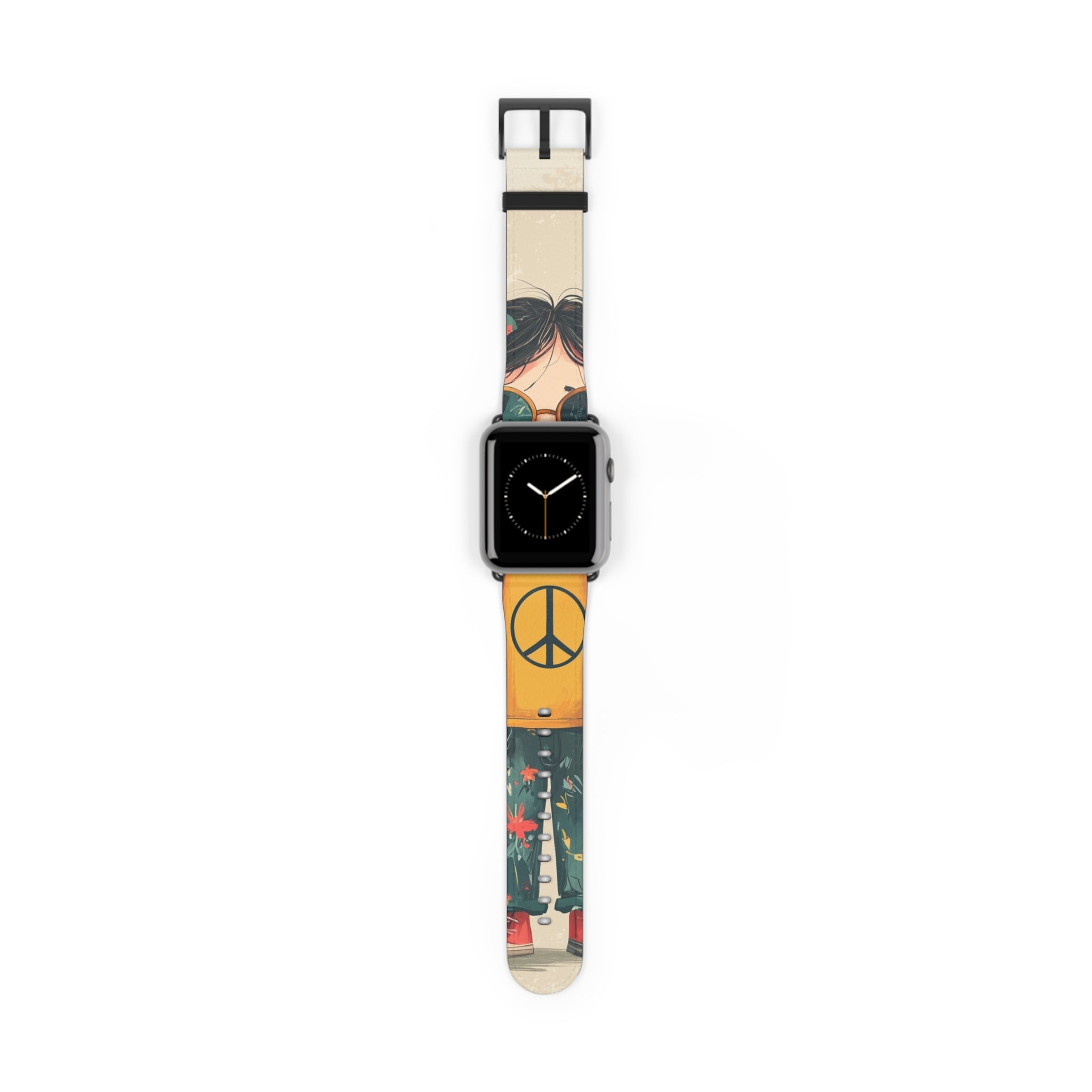 Peace Pigtails - Watch Band