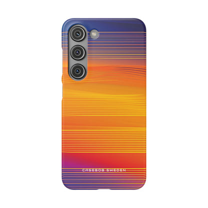 Gradient Sunset Flow Samsung S23 - Slim Phone Case