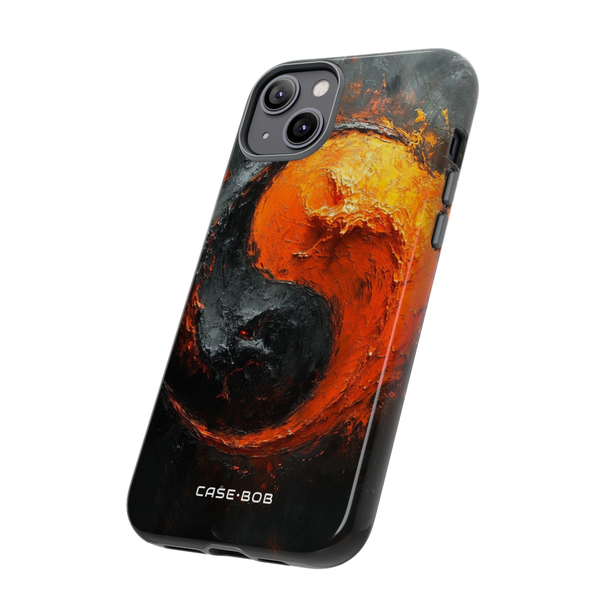 Molten Yin-Yang iPhone 14 Plus Case - Tough