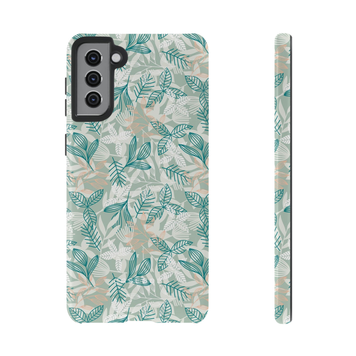 Light Green Leaf - Protective Phone Case